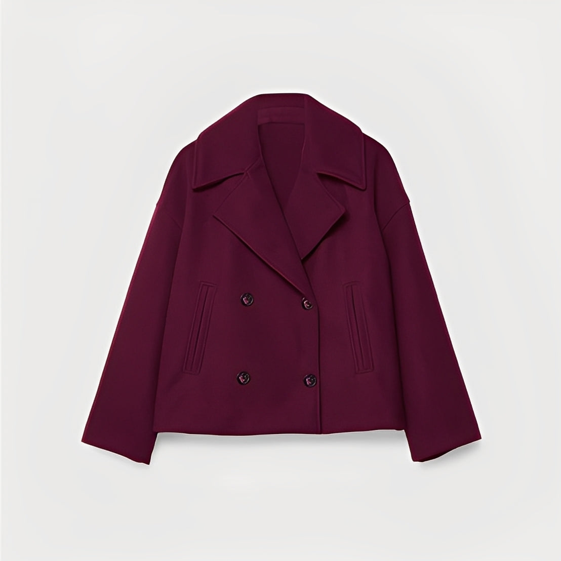 Lockere Frauen Kurzjacke Freizeitjacke Casual