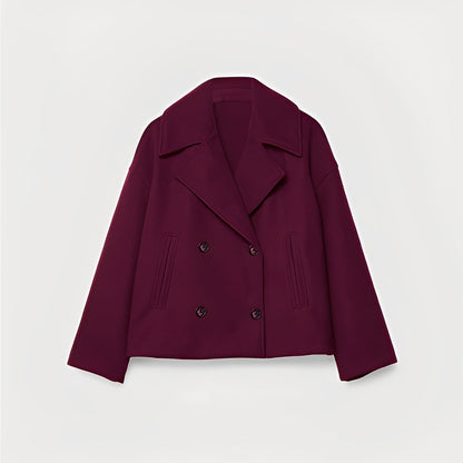 Lockere Frauen Kurzjacke Freizeitjacke Casual