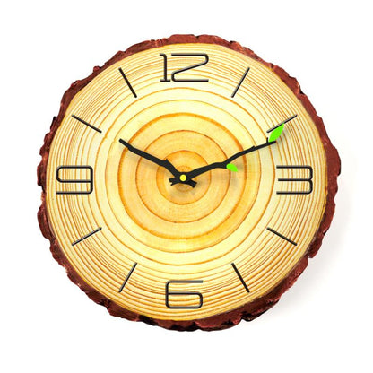 Holz Wanduhr Jahresringe Dekorativ Berlin