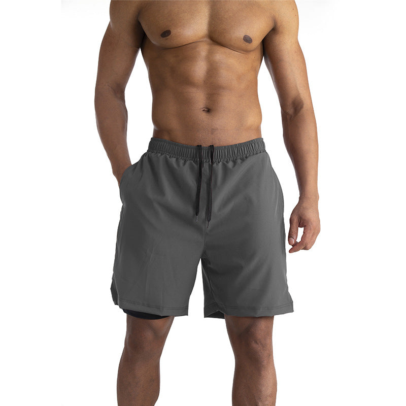 Laufshorts Herren Sport Shorts mit Futter atmungsaktiv