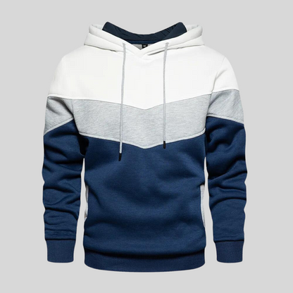 Patchwork Pullover Herren Baumwolle Modern