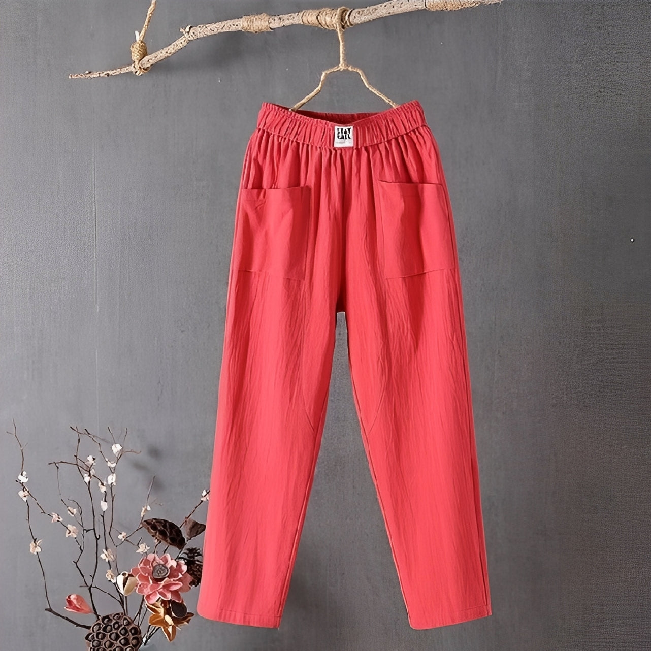 Bequeme Damen Freizeithose Elastisch Komfortabel