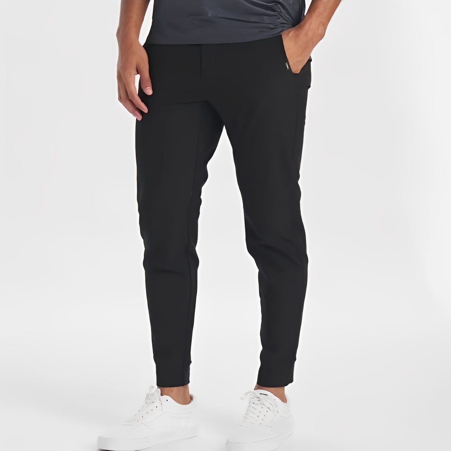 Herren Stretchhose Bequem Gerade Geschnitten Elegant