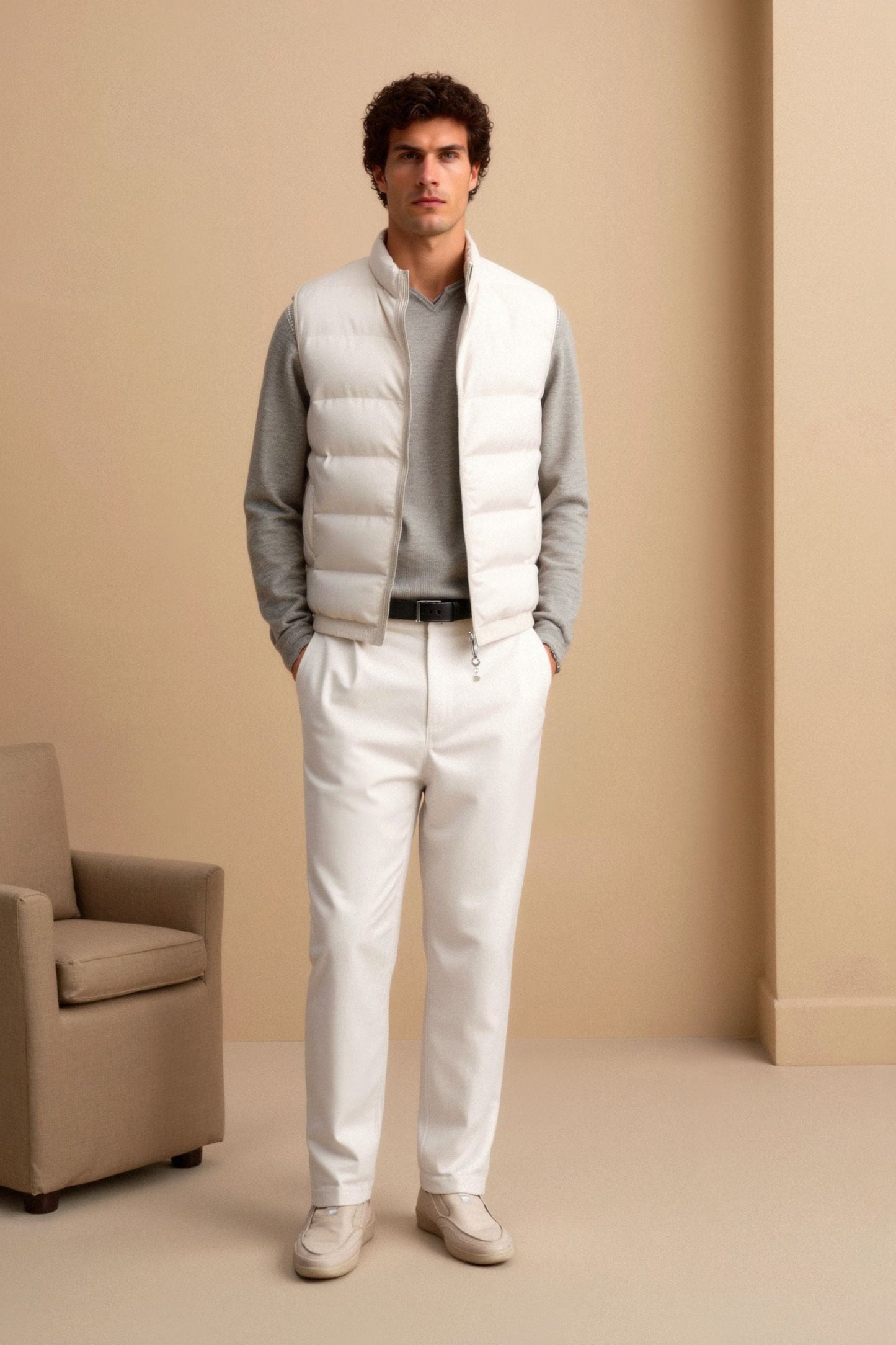 Leichte Steppweste Frau Modern Slim Fit