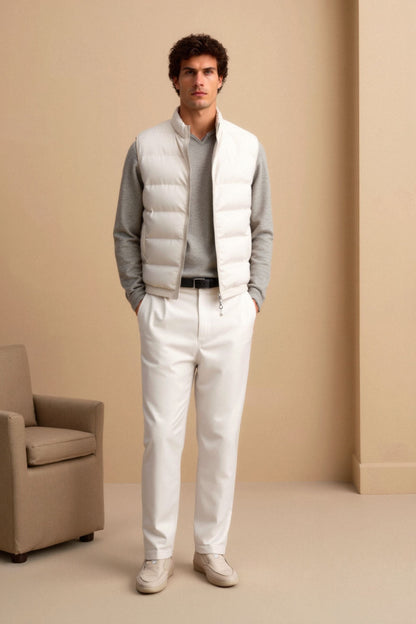 Leichte Steppweste Frau Modern Slim Fit