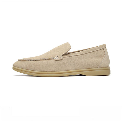 Herren Loafers Wildleder Italienischer Stil Schuhe