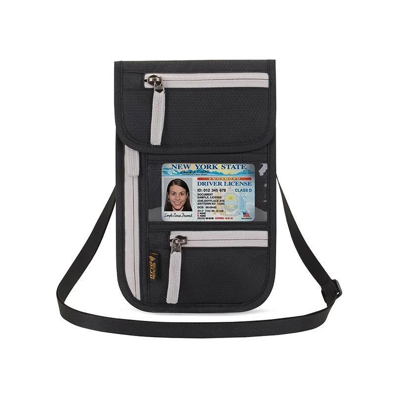 Reisebrieftasche RFID-Sicher mit Blockierungsfunktion