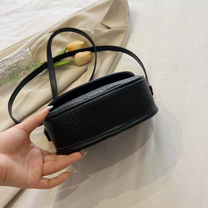 Elegante Sattelleder Handtasche Damen