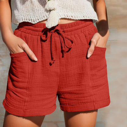 Bequeme Shorts Baumwolle Sommer
