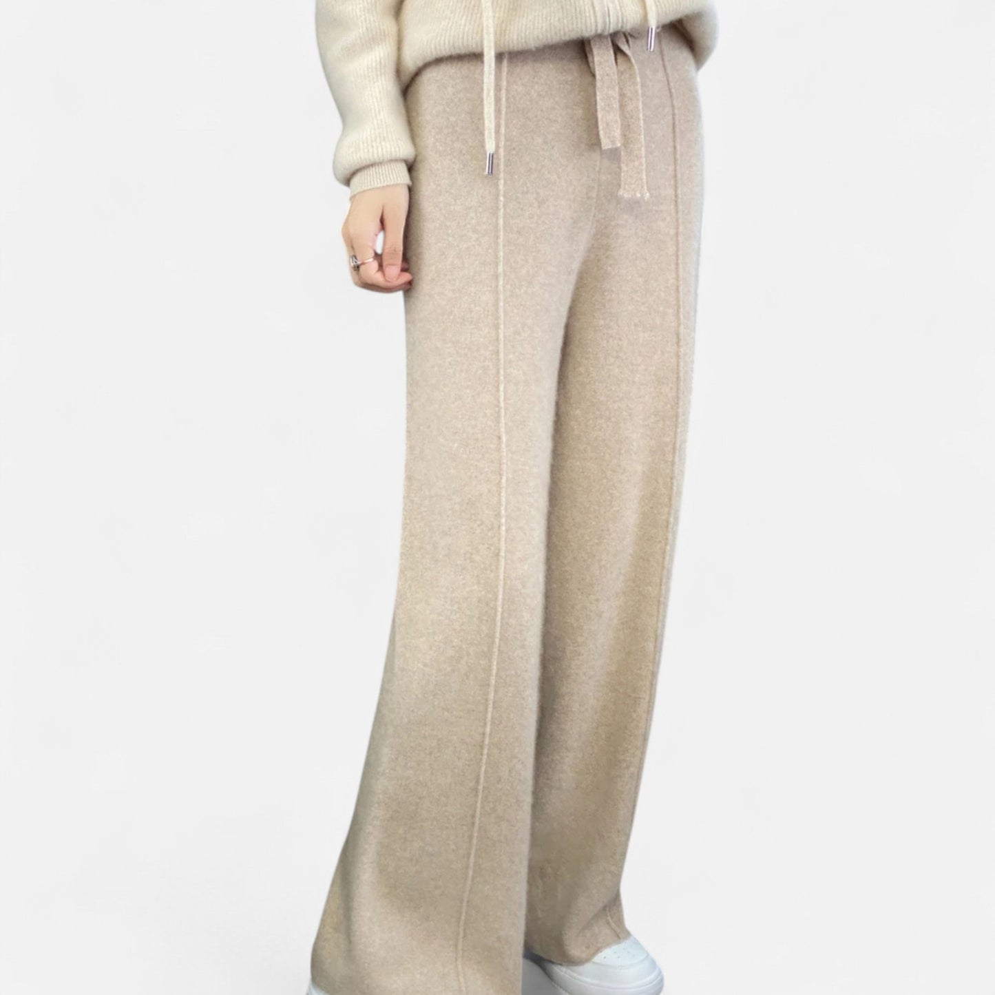 Damen Loungehose Bequem Locker Geschnitten