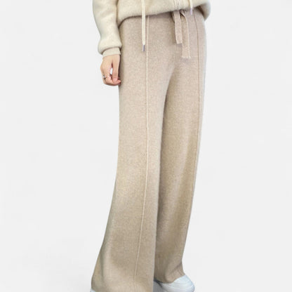Damen Loungehose Bequem Locker Geschnitten