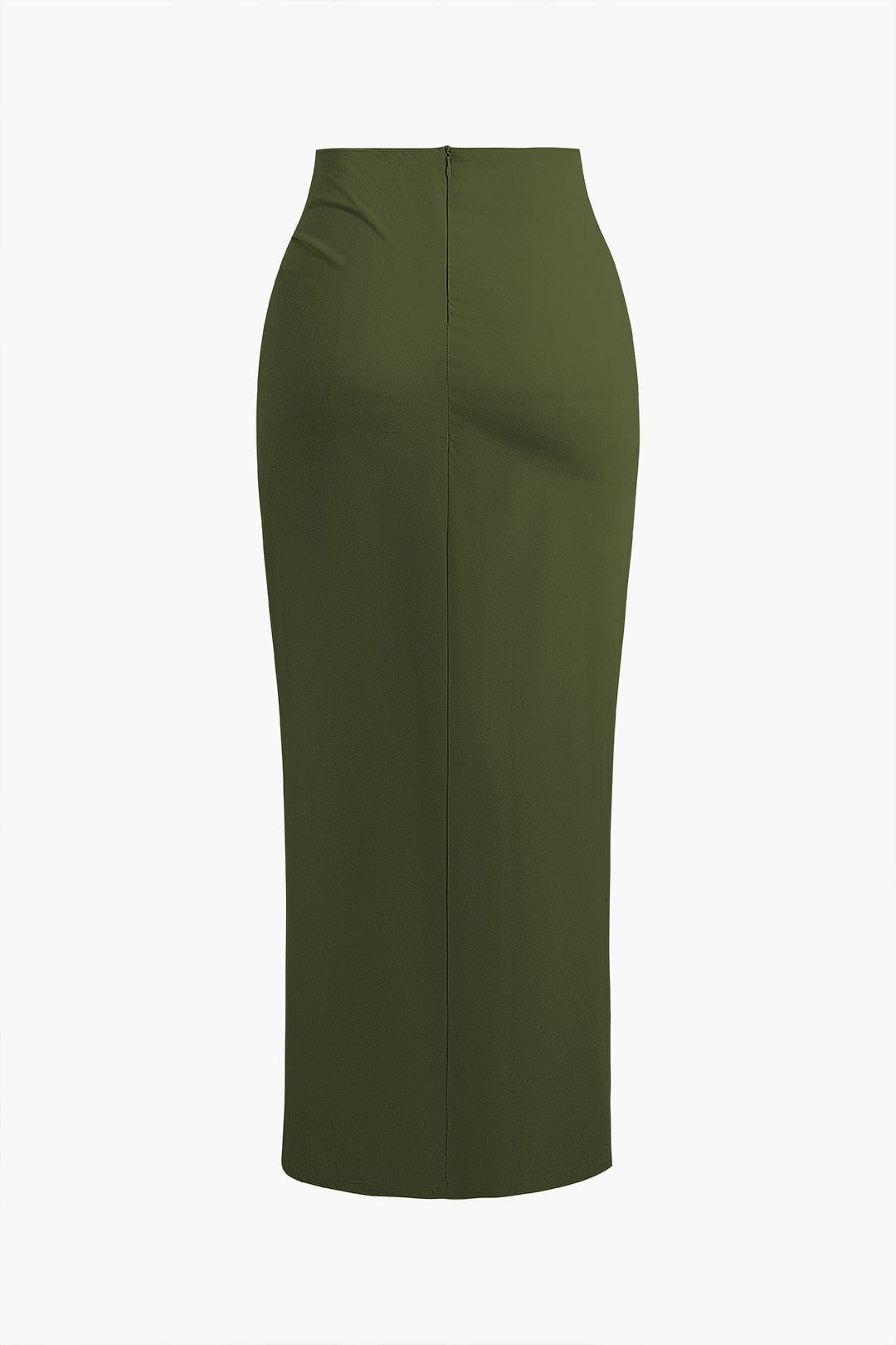 Fridoline | Damen Midirock Elegant Wickelrock Hochgeschlitzt
