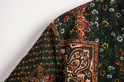 Herren Hemd Kurzarm Batik Design Modern Berlin Style