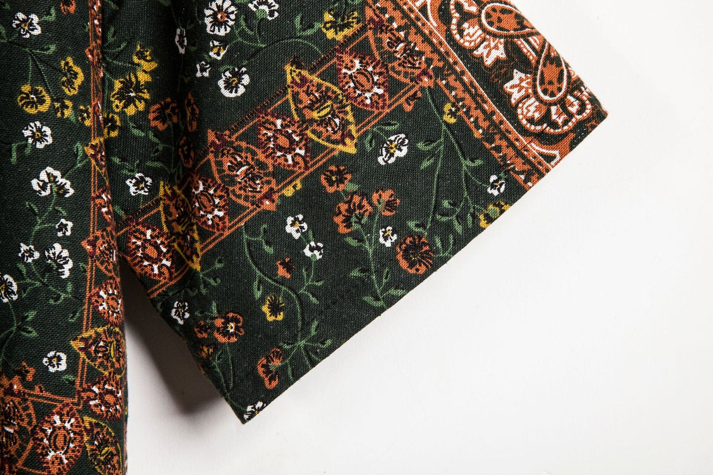 Herren Hemd Kurzarm Batik Design Modern Berlin Style