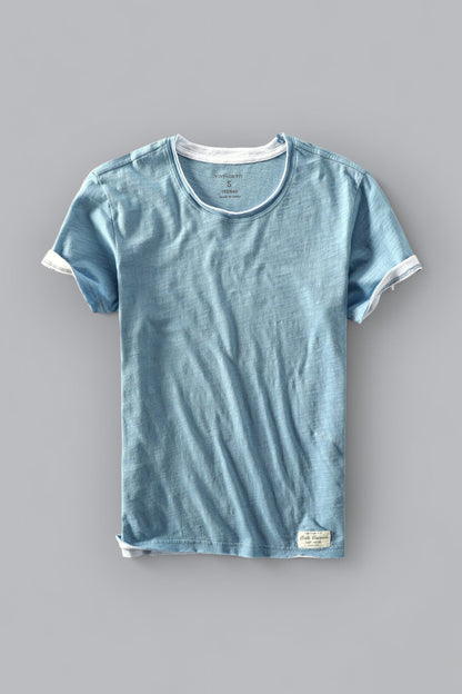 Bio-Baumwolle T-Shirt Damen Elegantes Design - BerlinGlamour