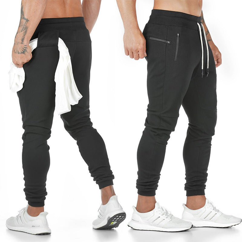 Herren Sport-Hose Jogginghose Modern Schwarz - BerlinGlamour