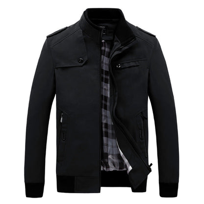 Herren Feldjacke Modern mit Taschen und Hochkragen
