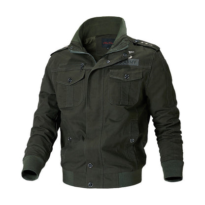 Herren Outdoor Jacke Militärstyle Camouflage
