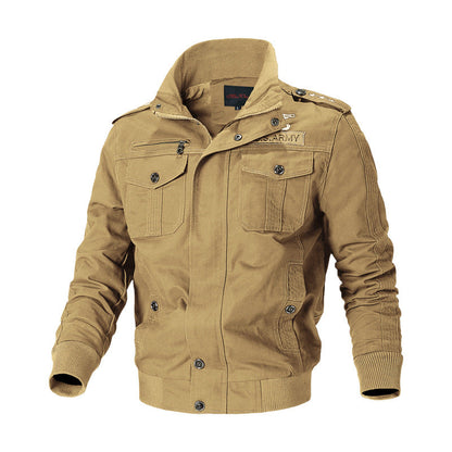 Herren Outdoor Jacke Militärstyle Camouflage