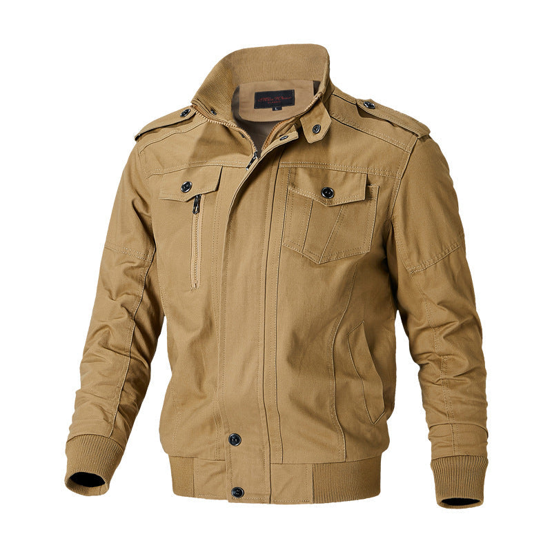 Herren Utility-Jacke Lässig Urban Style