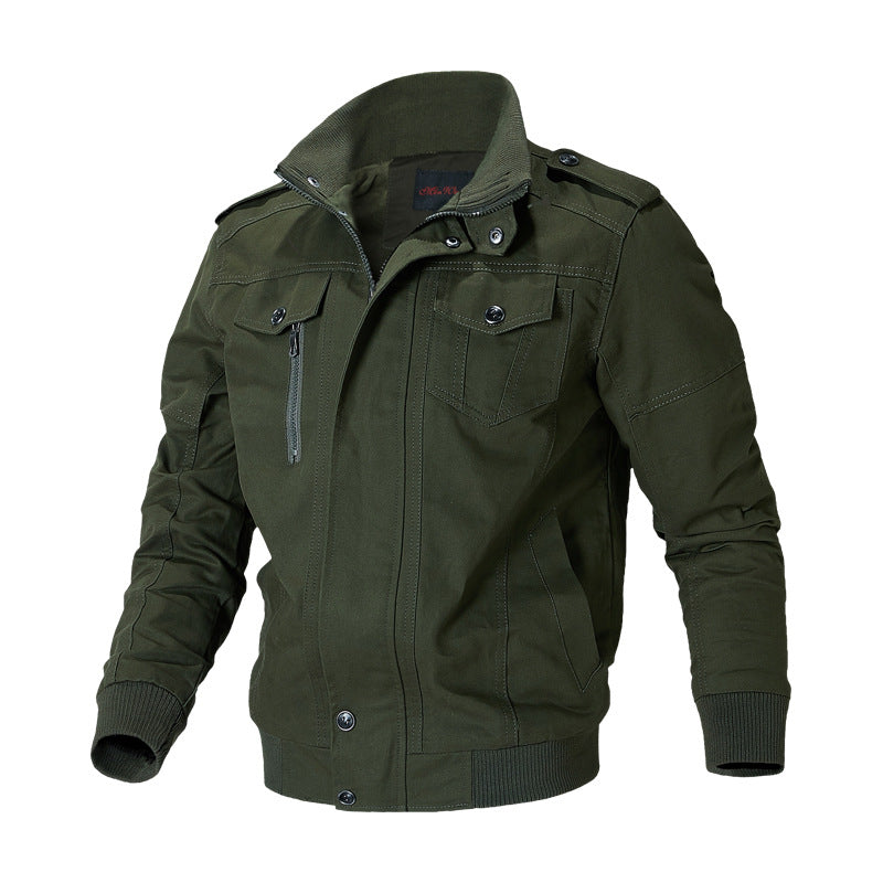 Herren Utility-Jacke Lässig Urban Style