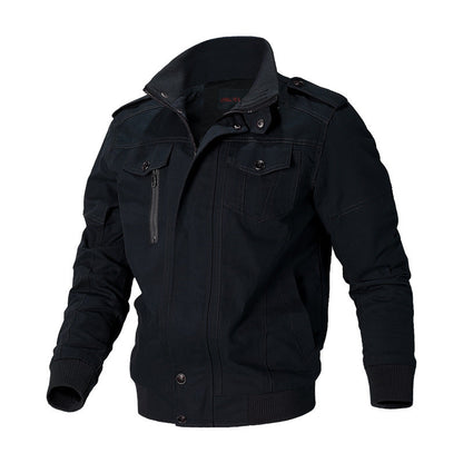 Herren Utility-Jacke Lässig Urban Style