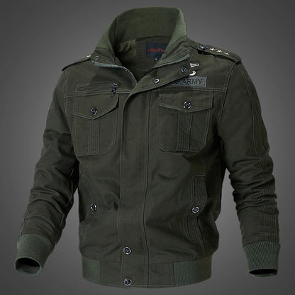 Herren Outdoor Jacke Militärstyle Camouflage