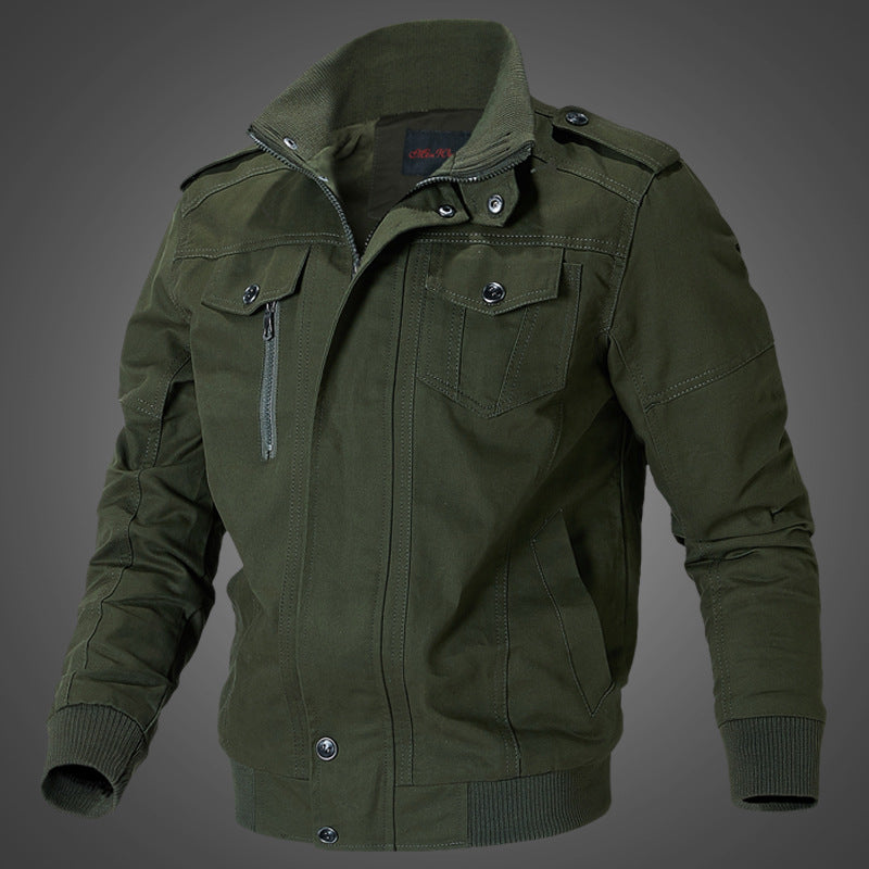 Herren Utility-Jacke Lässig Urban Style