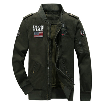 Herren Militärjacke Modern Urban Style