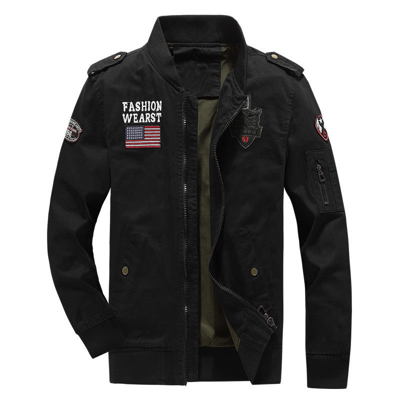 Herren Militärjacke Modern Urban Style - BerlinGlamour