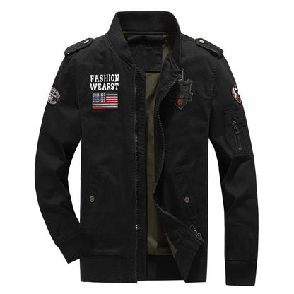 Herren Militärjacke Modern Urban Style - BerlinGlamour
