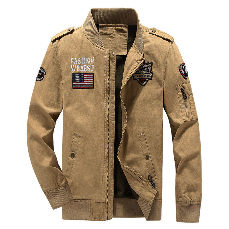 Herren Militärjacke Modern Urban Style