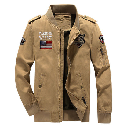 Herren Militärjacke Modern Urban Style
