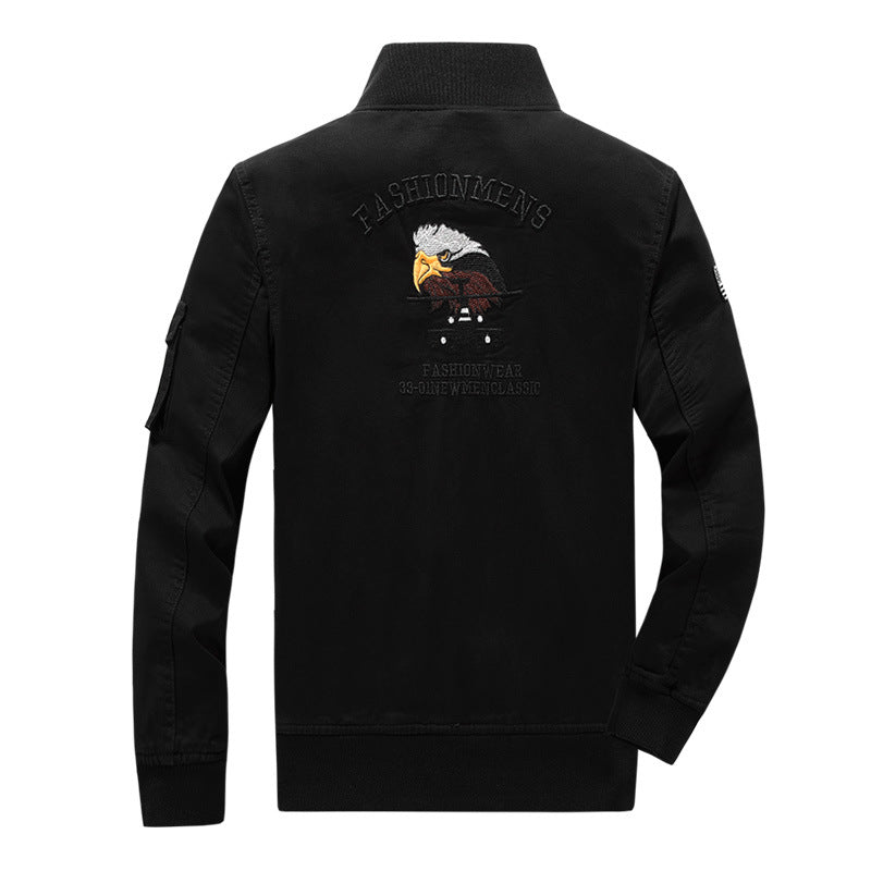 Herren Outdoor-Jacke Funktionell Mit Taschen