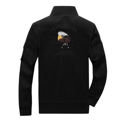 Herren Outdoor-Jacke Funktionell Mit Taschen