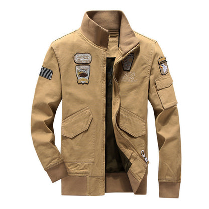 Herren Outdoor-Jacke Funktionell Mit Taschen - BerlinGlamour