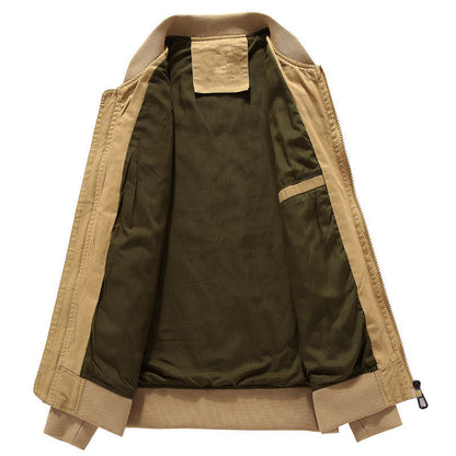 Herren Militärjacke Modern Urban Style