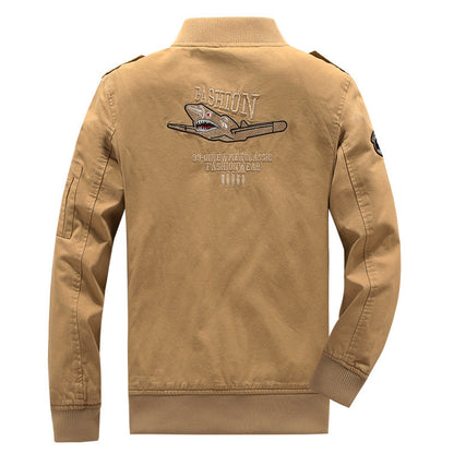 Herren Militärjacke Modern Urban Style