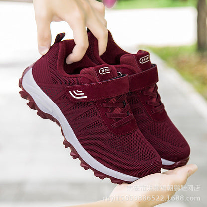 Damen Laufschuhe Sportlich Trailrunning rutschfest elastisch