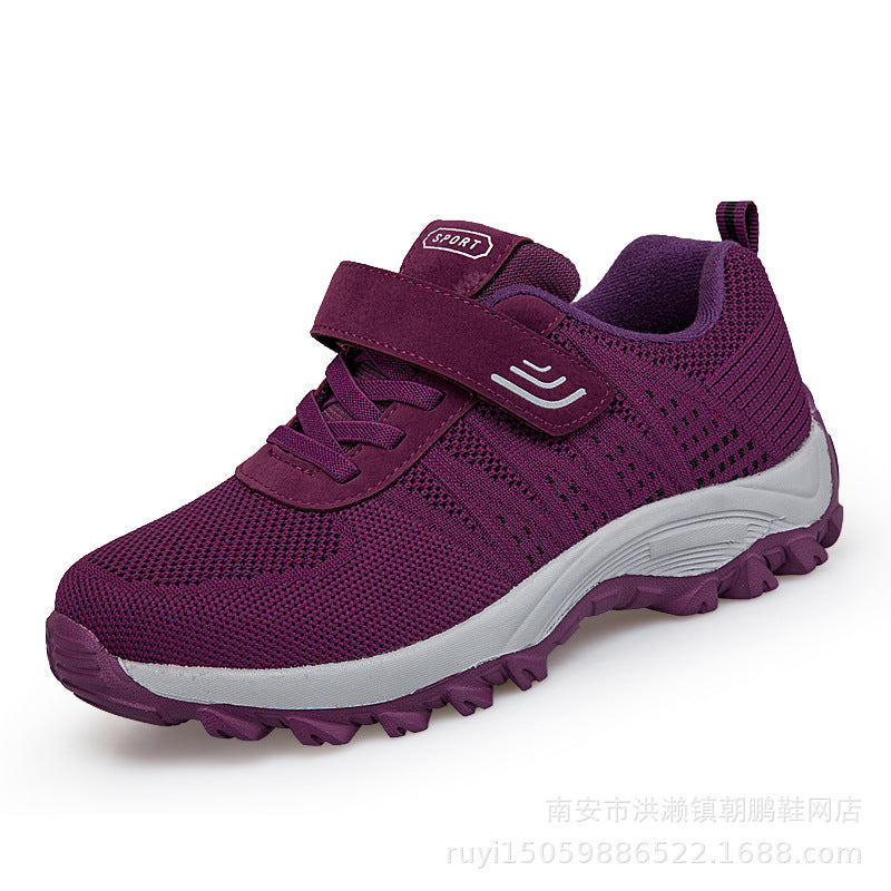 Damen Laufschuhe Sportlich Trailrunning rutschfest elastisch
