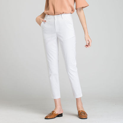 Damen Chino Hose Slim Fit Hochwerder - BerlinGlamour