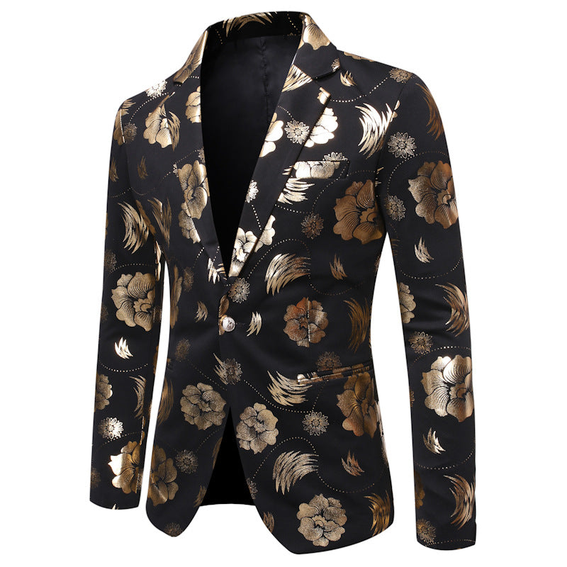 Herren Blazer Elegant Floral Modern Berlin Style