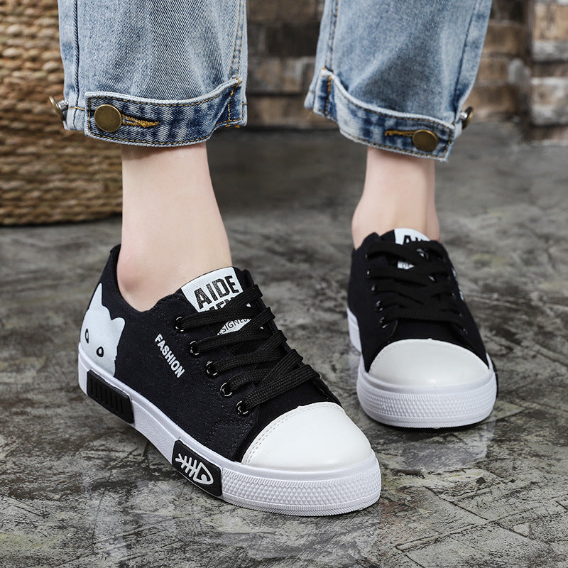 Unisex Sneaker Leicht Canvas Schuhe Mode