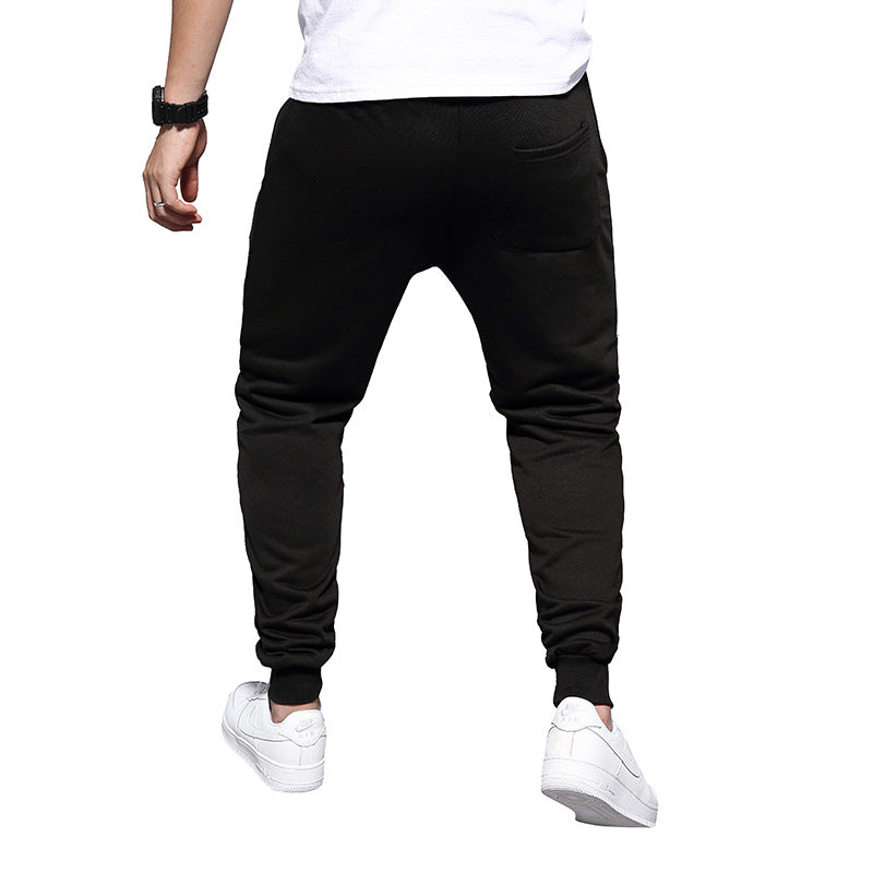 Herren Haremshose Sportlich Riss Detail Komfort Schnitt