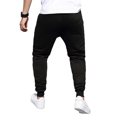 Herren Haremshose Sportlich Riss Detail Komfort Schnitt