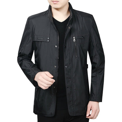 Herren Leichtjacke Atmungsaktiv Sportlich Modern - BerlinGlamour