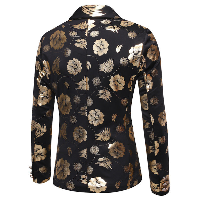 Herren Blazer Elegant Floral Modern Berlin Style