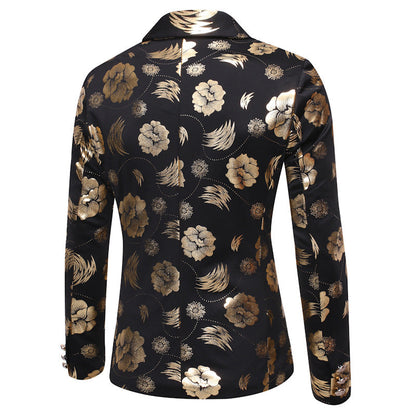 Herren Blazer Elegant Floral Modern Berlin Style