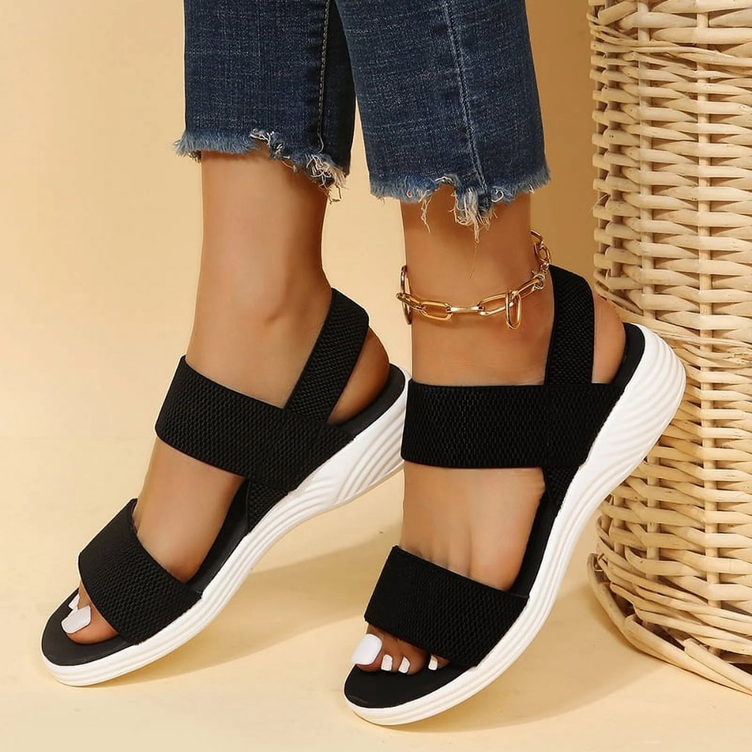 Damen Sandalen Orthopädisch Komfortabel Elegant