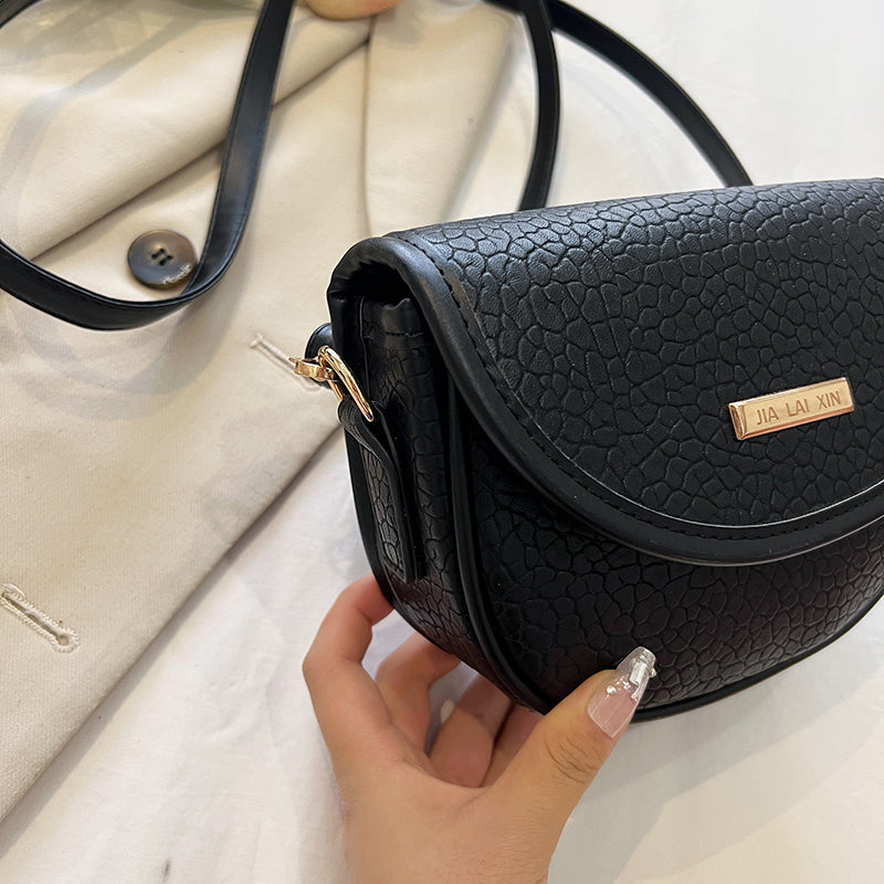 Elegante Sattelleder Handtasche Damen
